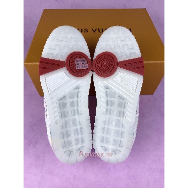 Buy Louis Vuitton LV Trainers Sneaker White Yellow White 1ADERB-2 Quality Reps Replicas Shoes