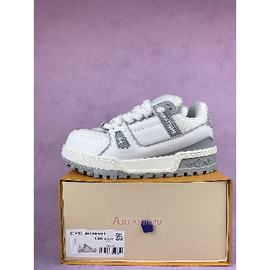 Buy Louis Vuitton LV Trainer Maxi Sneaker White Grey White 1ACRJZ-2 Quality Reps Replicas Shoes
