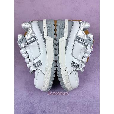 Buy Louis Vuitton LV Trainer Maxi Sneaker White Grey White 1ACRJZ-2 Quality Reps Replicas Shoes