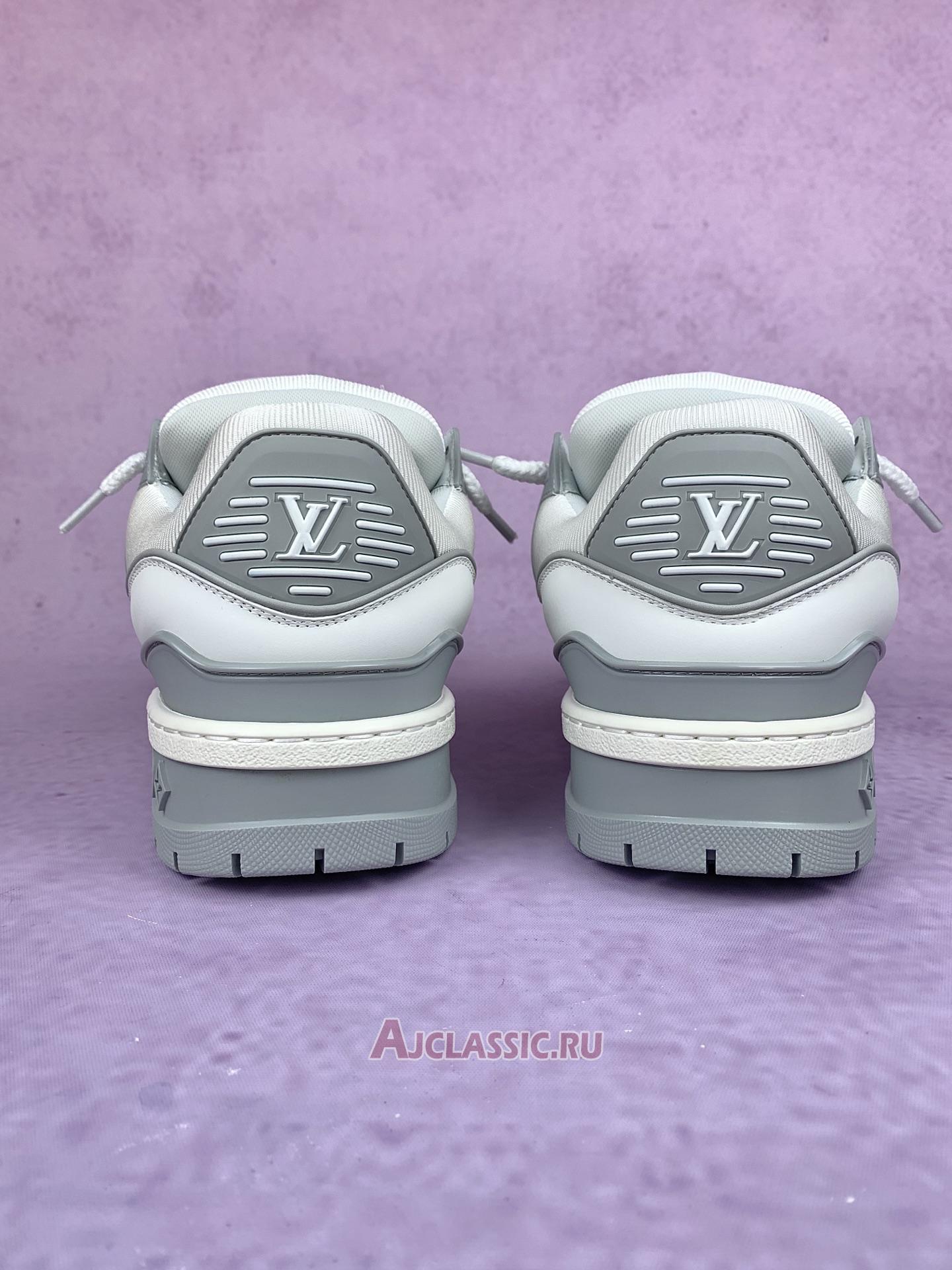 New Louis Vuitton LV Trainer Maxi Sneaker "White Grey" 1ACRJZ-2 Shoes