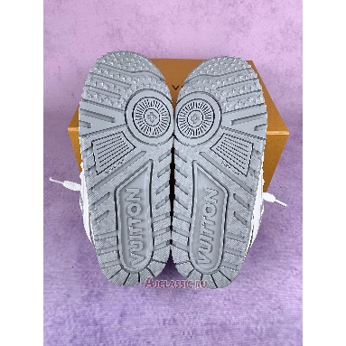 Buy Louis Vuitton LV Trainer Maxi Sneaker White Grey White 1ACRJZ-2 Quality Reps Replicas Shoes