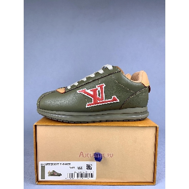 Buy Louis Vuitton LV BUTTERSOFT Sneaker Khaki Green Green 1AIKHI Quality Reps Replicas Shoes