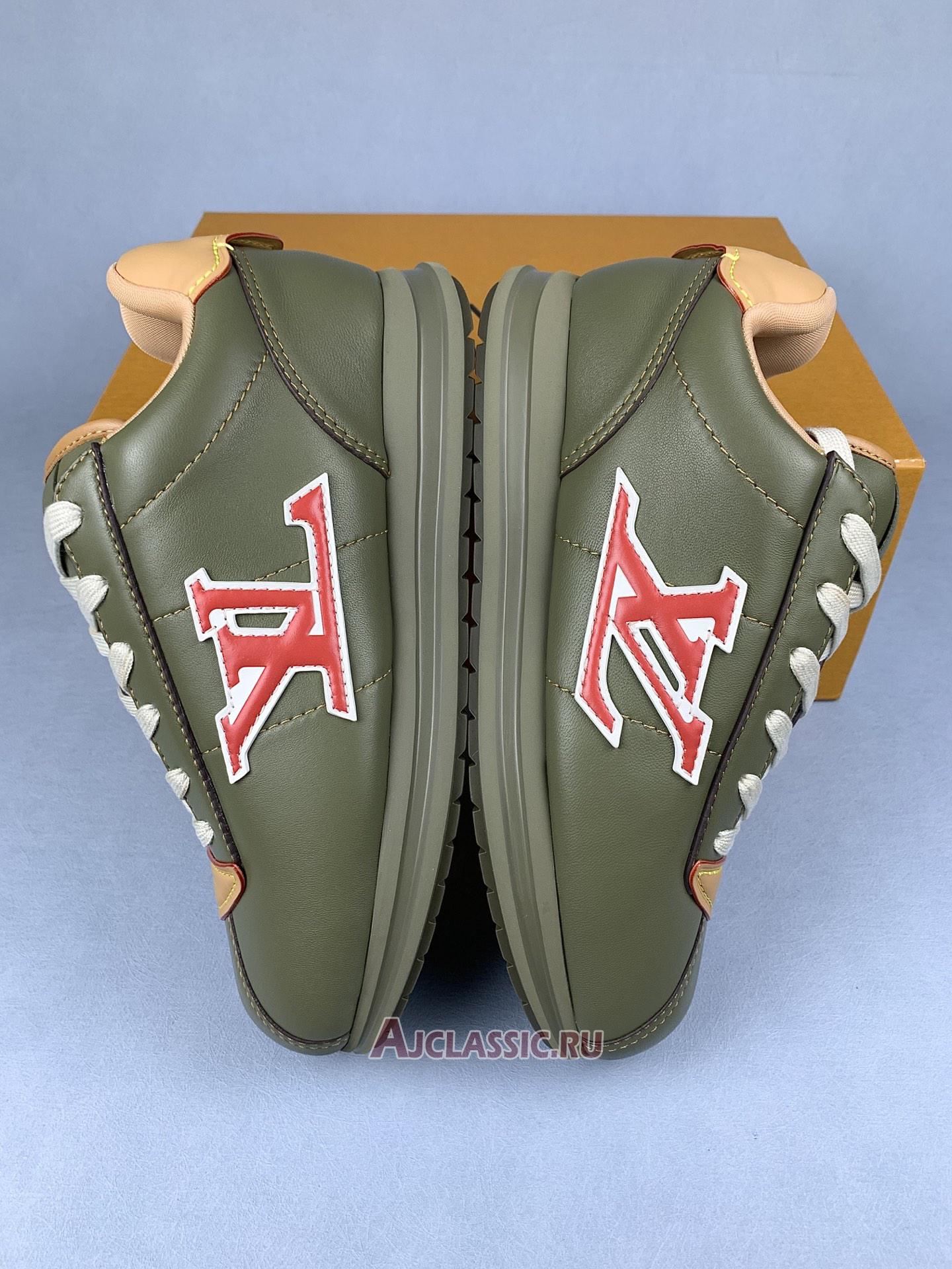 New Louis Vuitton LV BUTTERSOFT Sneaker "Khaki Green" 1AIKHI Shoes