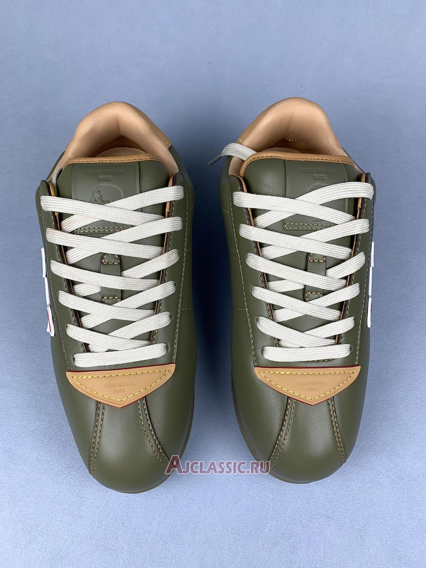 New Louis Vuitton LV BUTTERSOFT Sneaker "Khaki Green" 1AIKHI Shoes