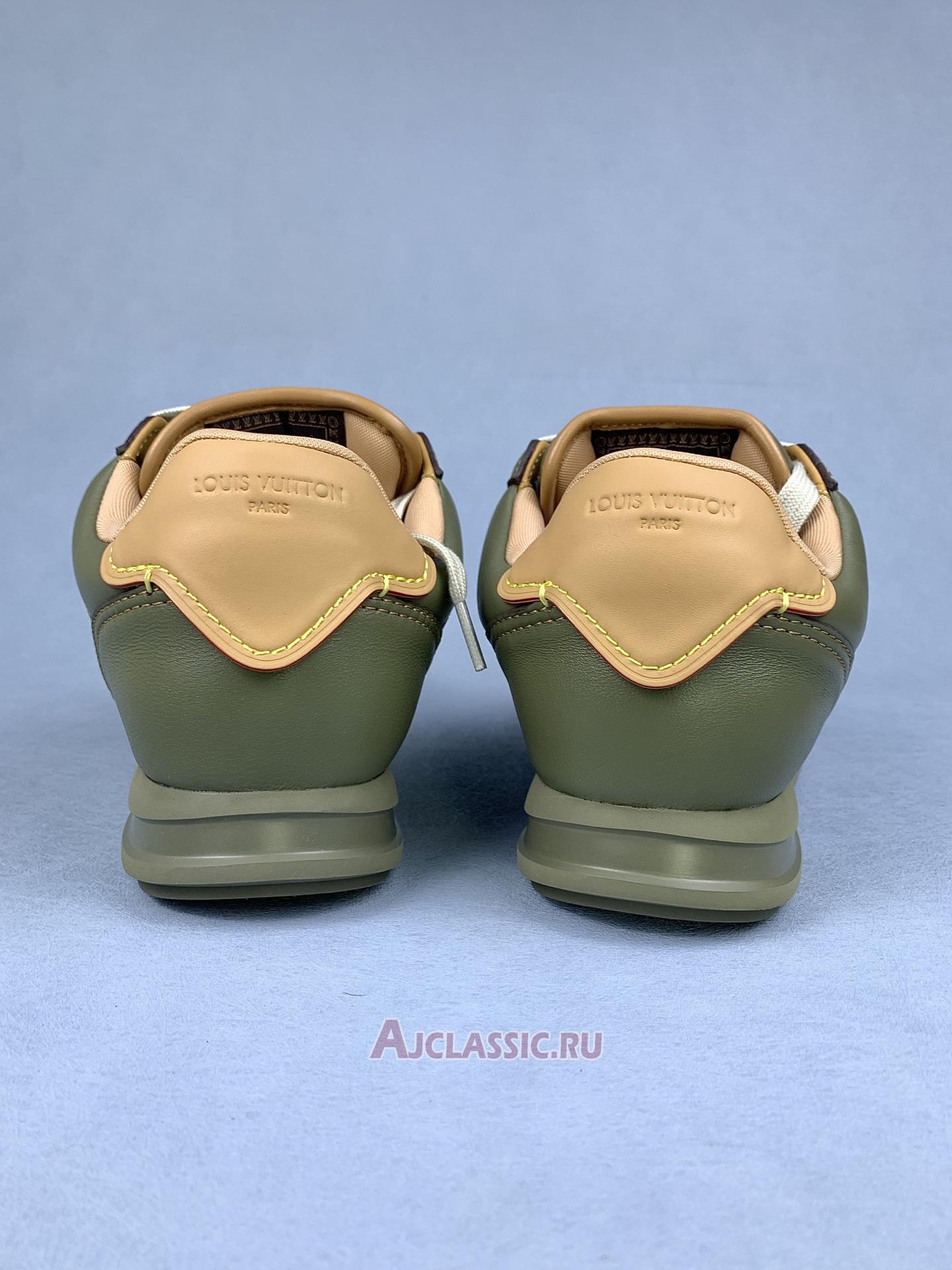 New Louis Vuitton LV BUTTERSOFT Sneaker "Khaki Green" 1AIKHI Shoes