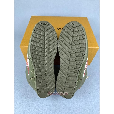 Buy Louis Vuitton LV BUTTERSOFT Sneaker Khaki Green Green 1AIKHI Quality Reps Replicas Shoes