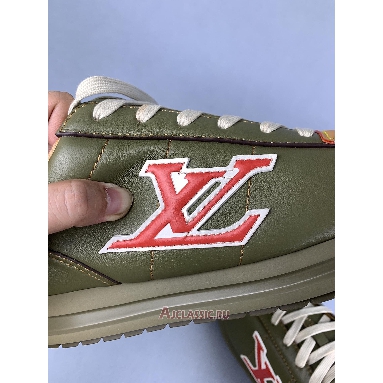 Buy Louis Vuitton LV BUTTERSOFT Sneaker Khaki Green Green 1AIKHI Quality Reps Replicas Shoes