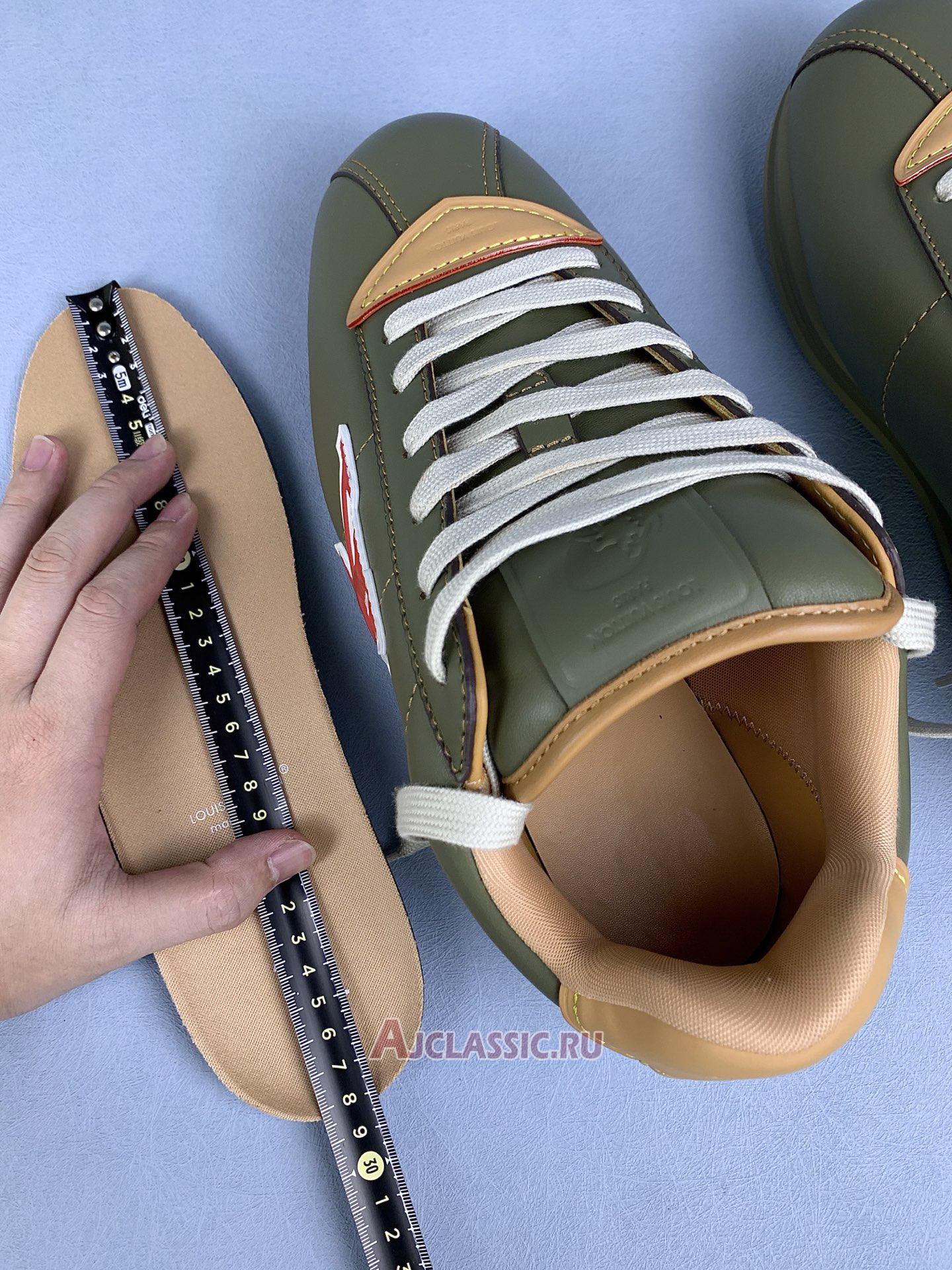 New Louis Vuitton LV BUTTERSOFT Sneaker "Khaki Green" 1AIKHI Shoes