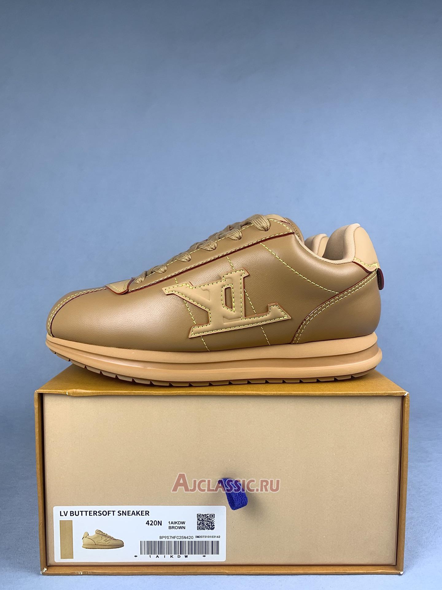 New Louis Vuitton LV BUTTERSOFT Sneaker "Beige" 1AIKE2 Shoes