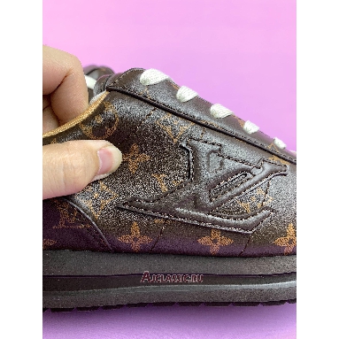 Buy Louis Vuitton LV BUTTERSOFT Sneaker Macassar Brown 1AIKVD Quality Reps Replicas Shoes
