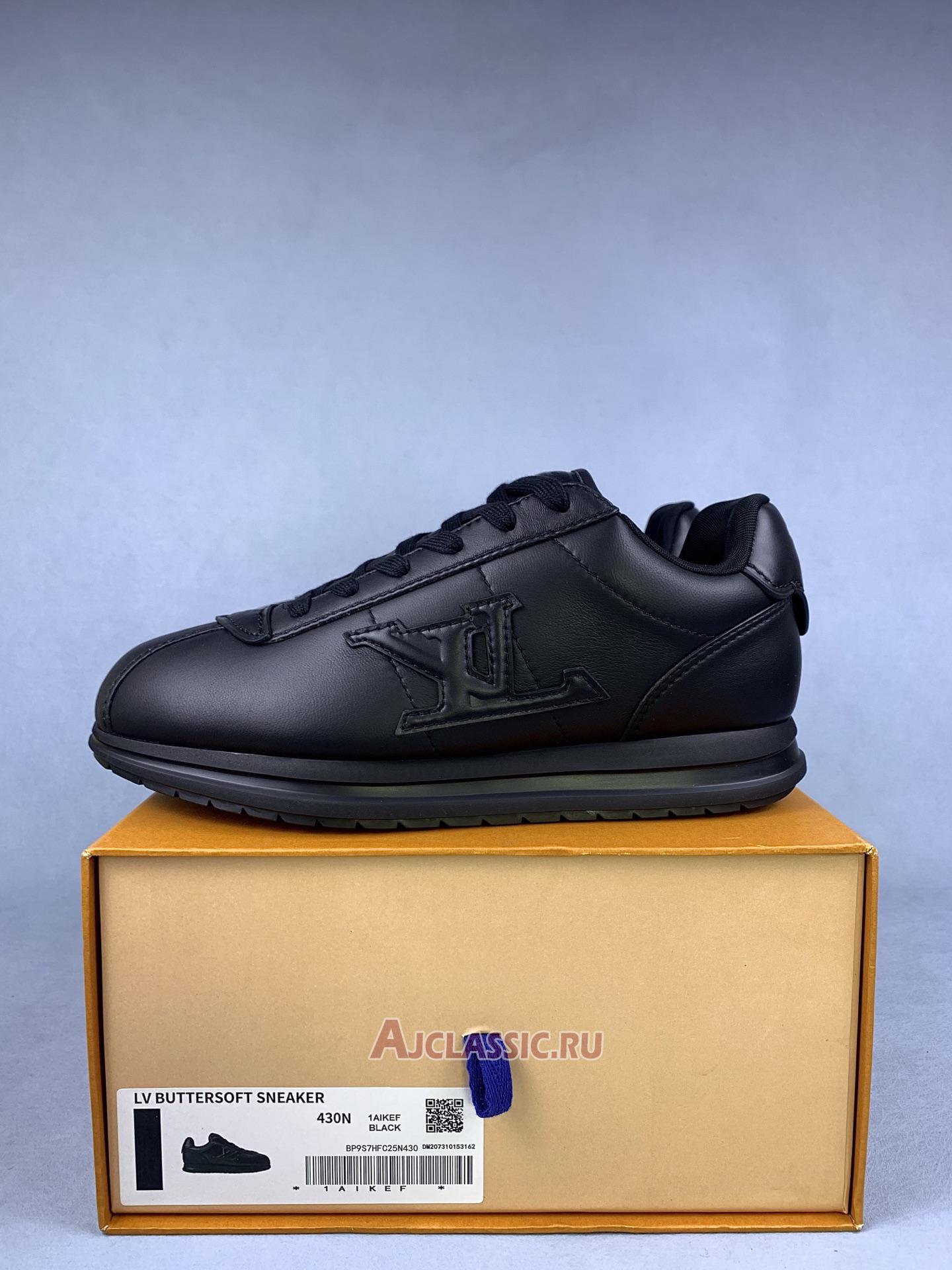 New Louis Vuitton LV BUTTERSOFT Sneaker "Black" 1AIKEL Shoes