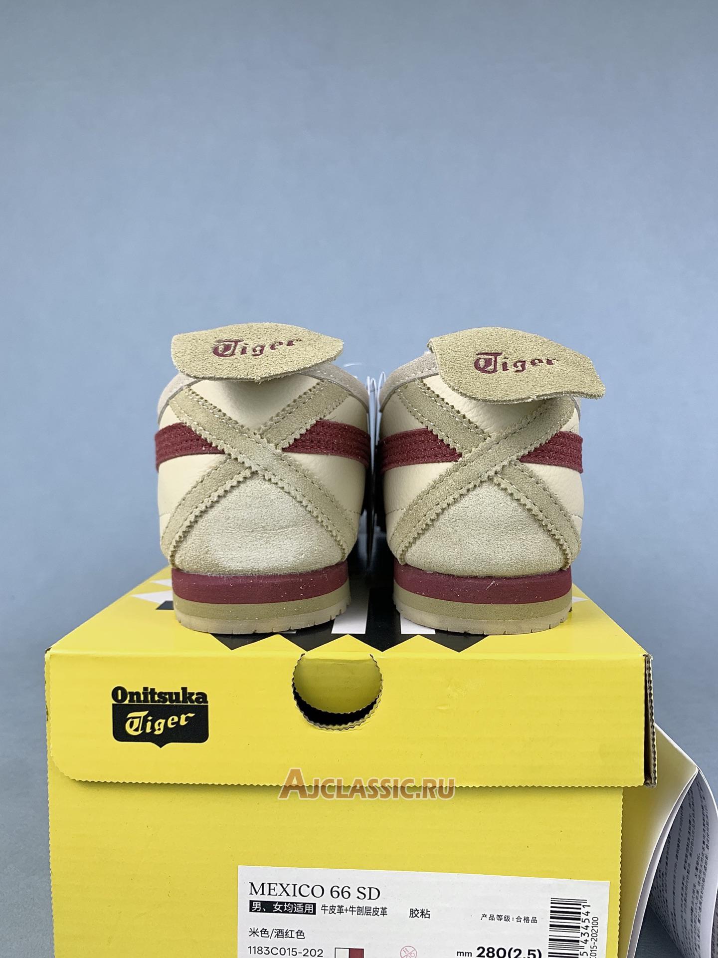 New Onitsuka Tiger Mexico 66 SD VIN "Beige Beet Juice" 1183C015-202 Shoes