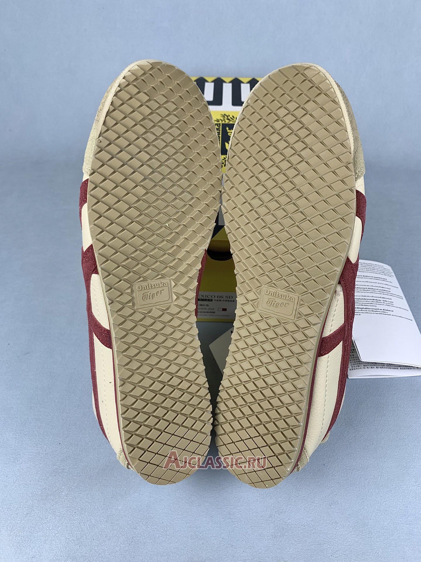 New Onitsuka Tiger Mexico 66 SD VIN "Beige Beet Juice" 1183C015-202 Shoes