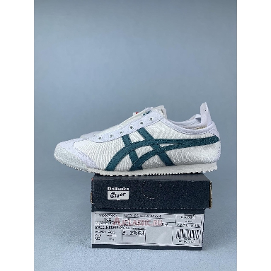 Buy Onitsuka Tiger Mexico 66 SLIP-ON White Spruce Green Green 1183A360-112 Quality Reps Replicas Shoes