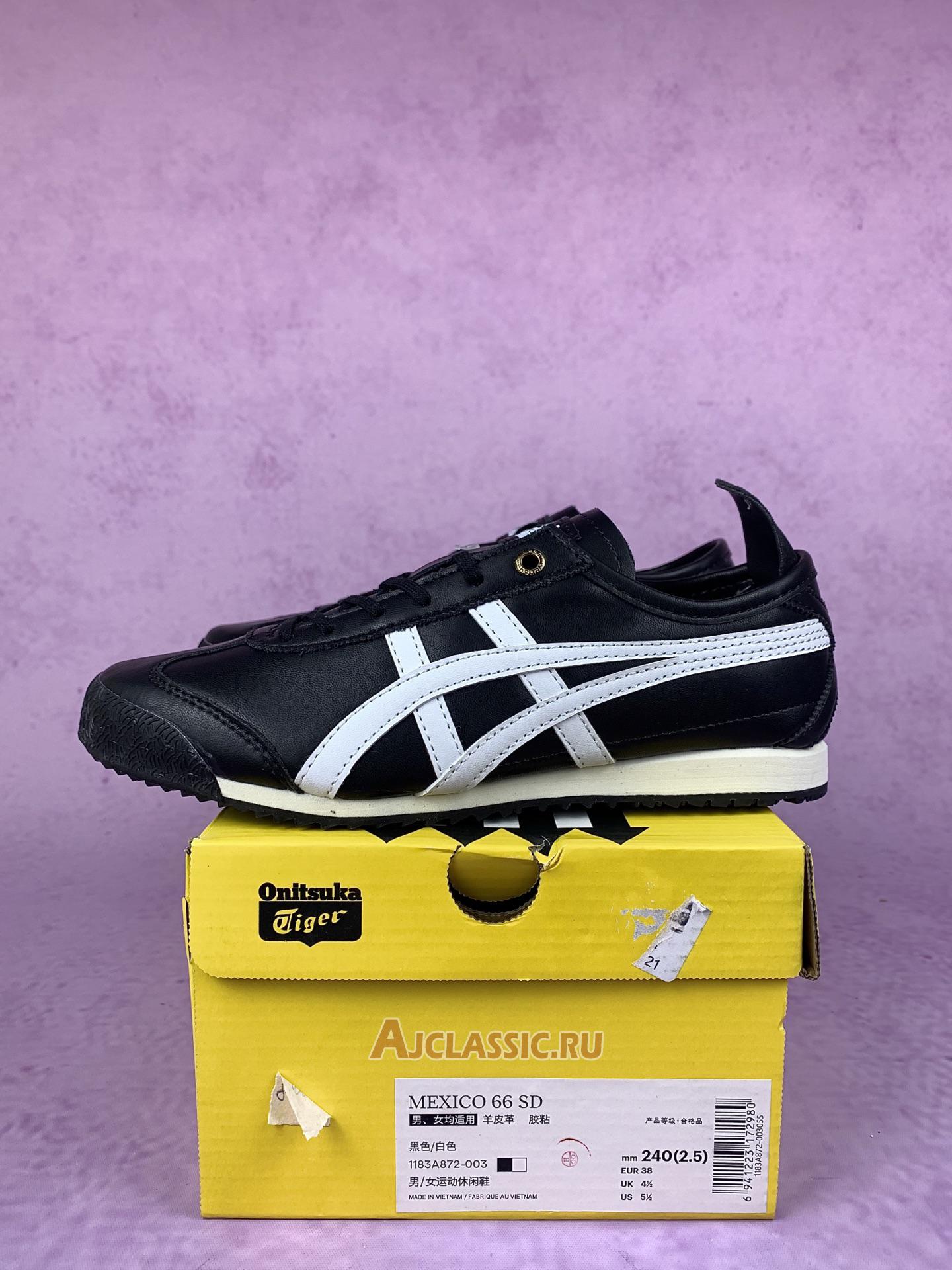 New Onitsuka Tiger Mexico 66 SD "Black White" 1183A872-003 Shoes