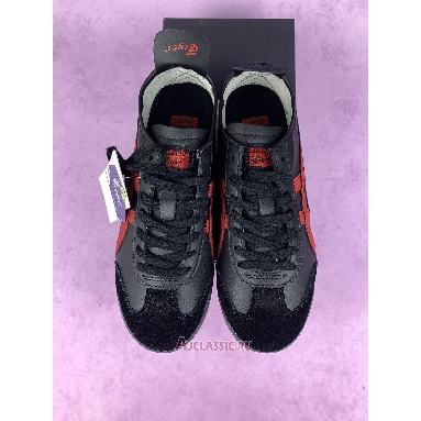 Buy Onitsuka Tiger Mexico 66 Black Classic Red Black 1183C102-004 Quality Reps Replicas Shoes
