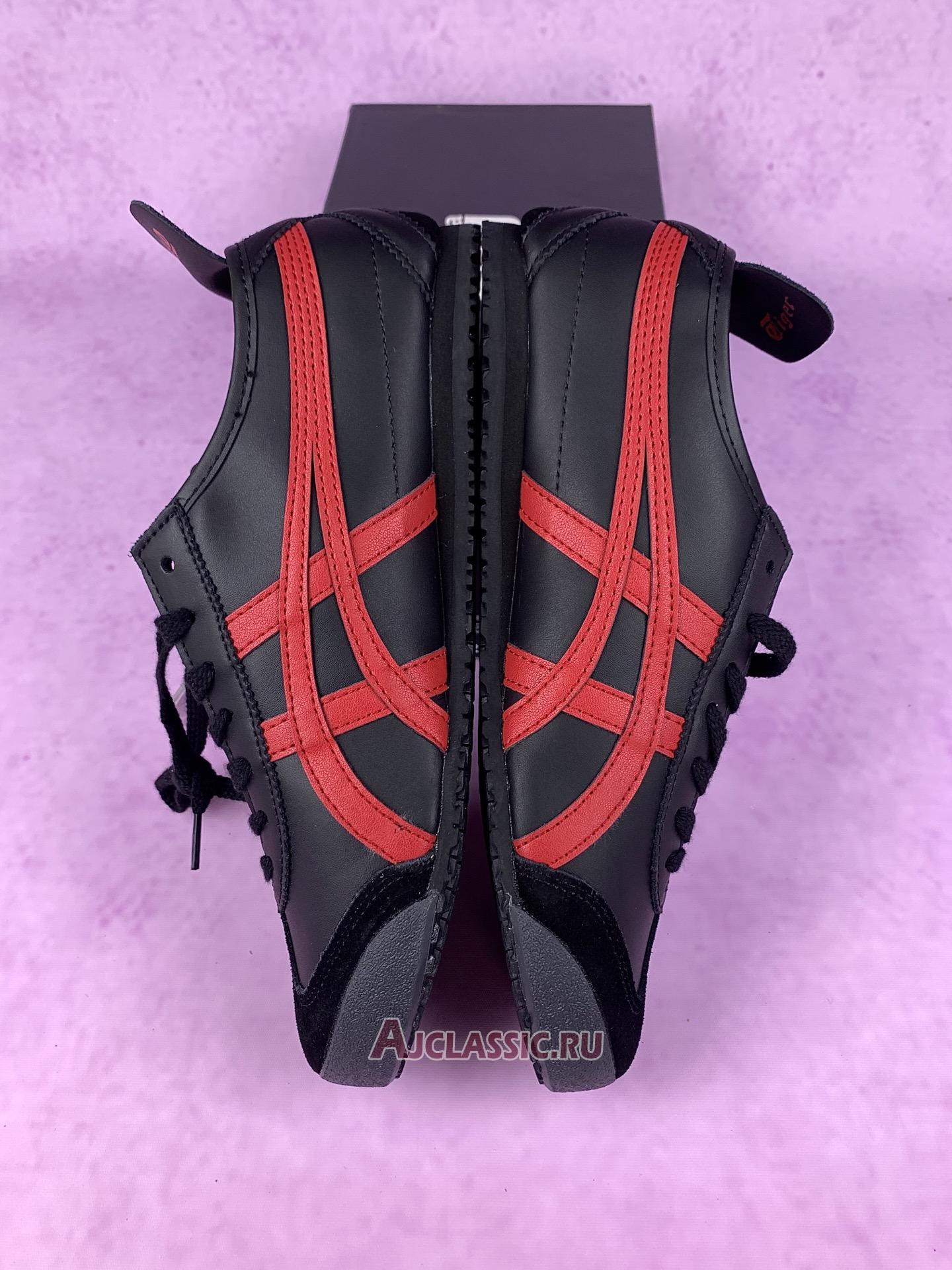 New Onitsuka Tiger Mexico 66 "Black Classic Red" 1183C102-004 Shoes