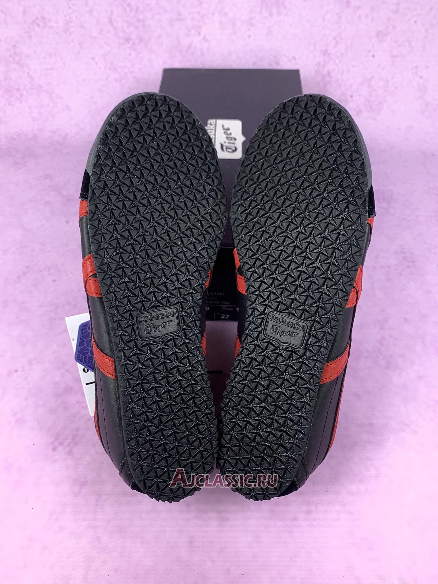 New Onitsuka Tiger Mexico 66 "Black Classic Red" 1183C102-004 Shoes