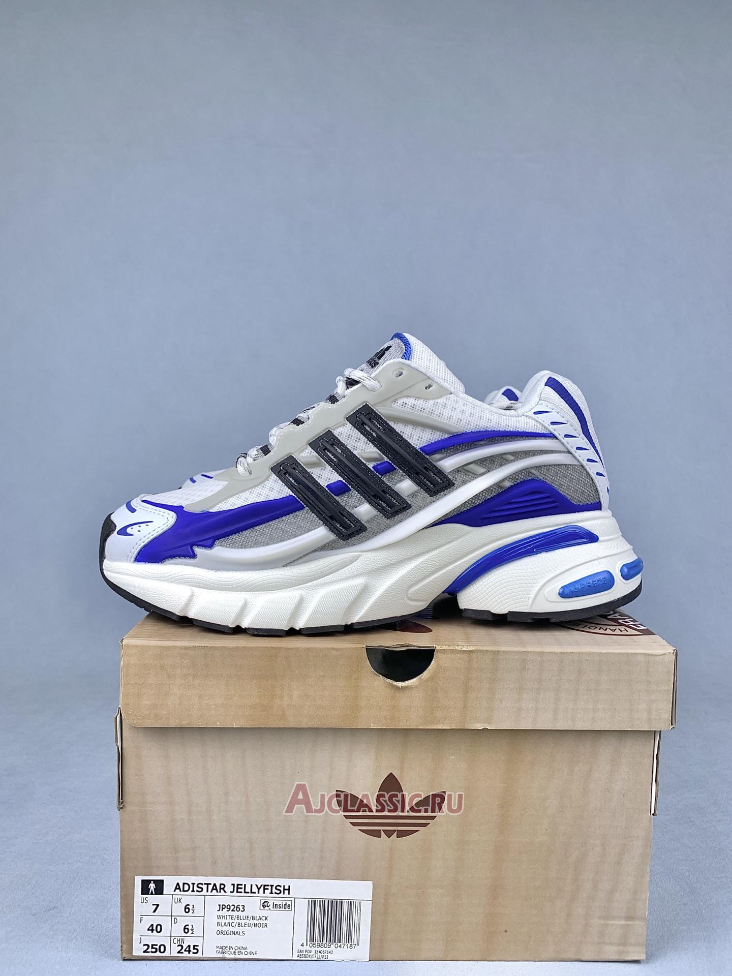 New Pharrell Williams x Adidas Adistar Jellyfish "White Black Royal Blue" JP9263 Shoes