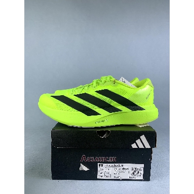 Buy Adidas Adizero Adios Pro 4 Lucid Lemon Black Green JR6364 Quality Reps Replicas Shoes