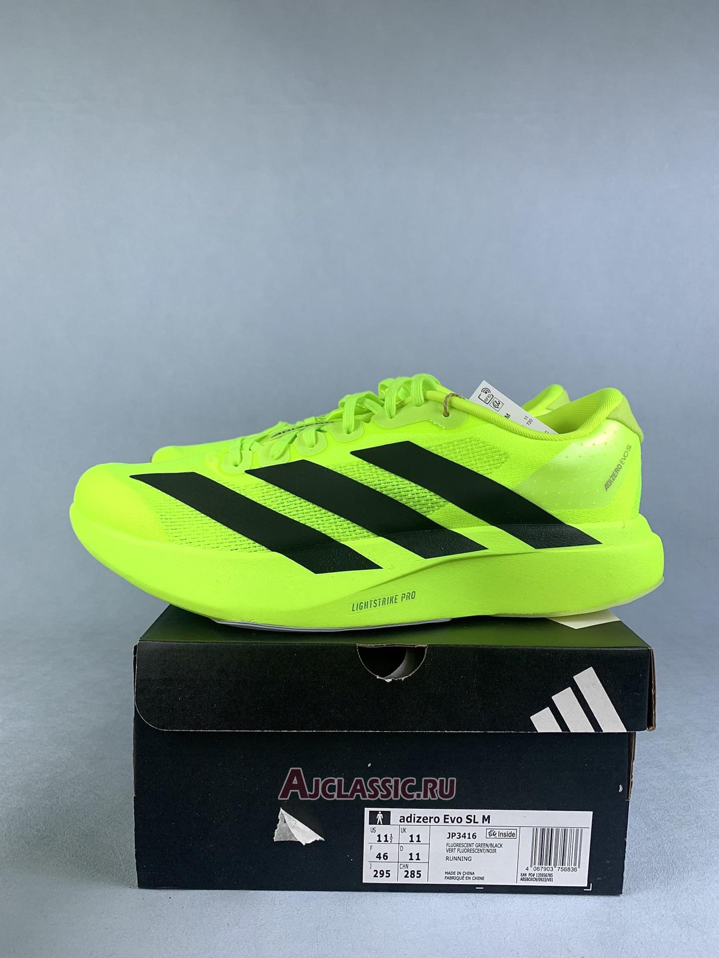 New Adidas Adizero Adios Pro 4 "Lucid Lemon Black" JR6364 Shoes