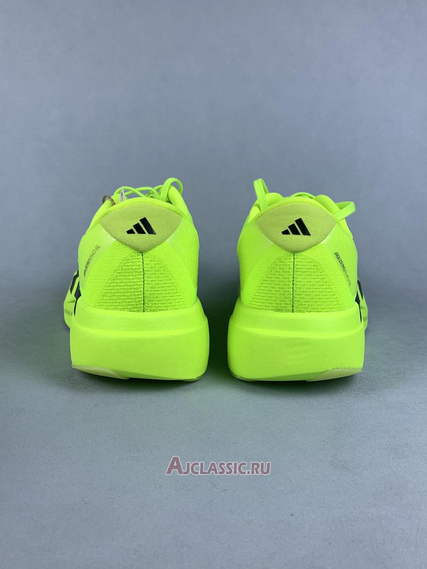 New Adidas Adizero Adios Pro 4 "Lucid Lemon Black" JR6364 Shoes