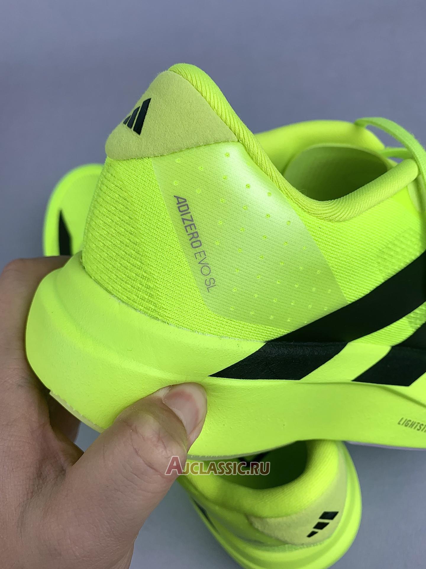 New Adidas Adizero Adios Pro 4 "Lucid Lemon Black" JR6364 Shoes