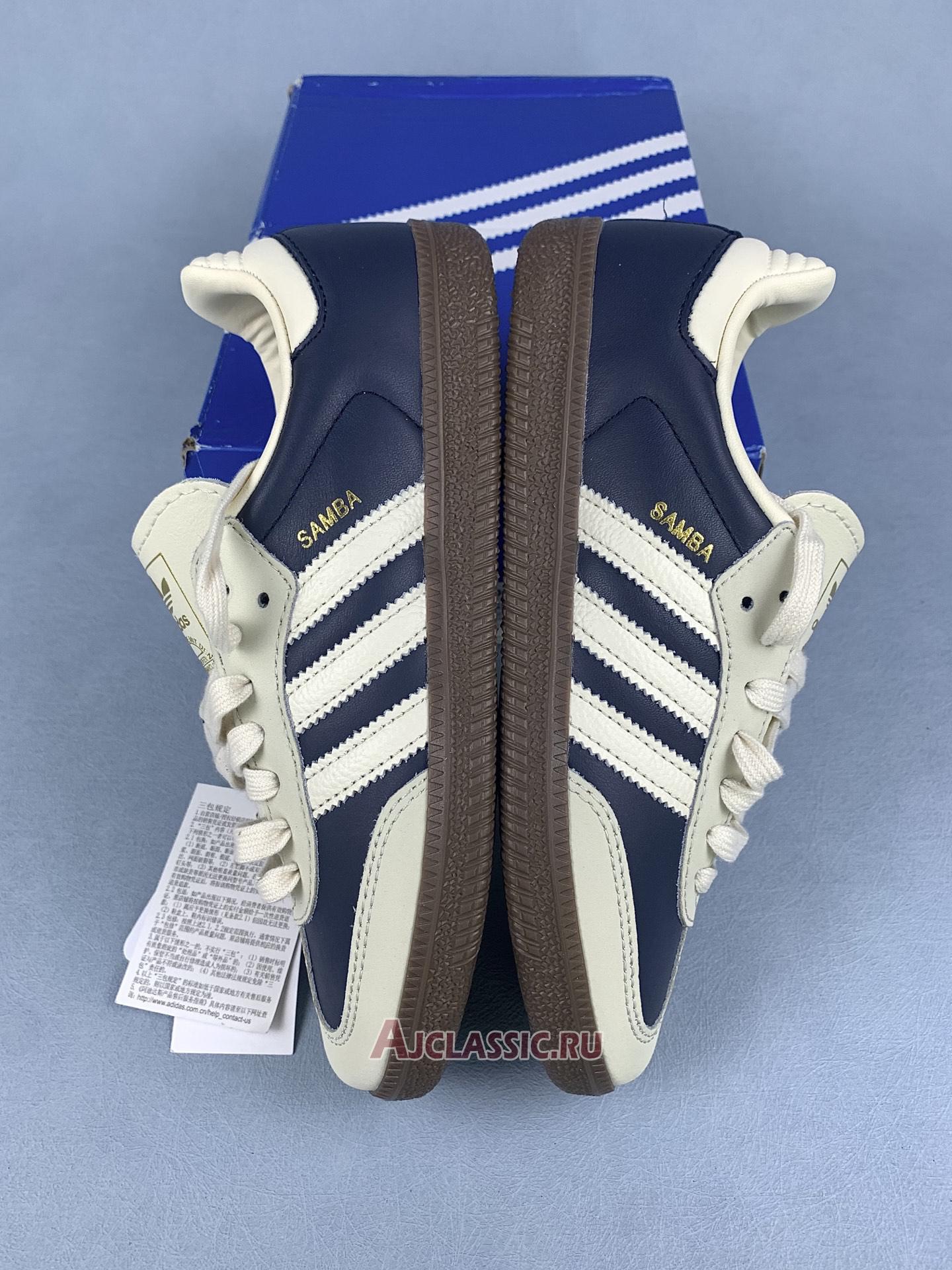 New Adidas Samba OG "Night Indigo Crew White" IG1968 Shoes