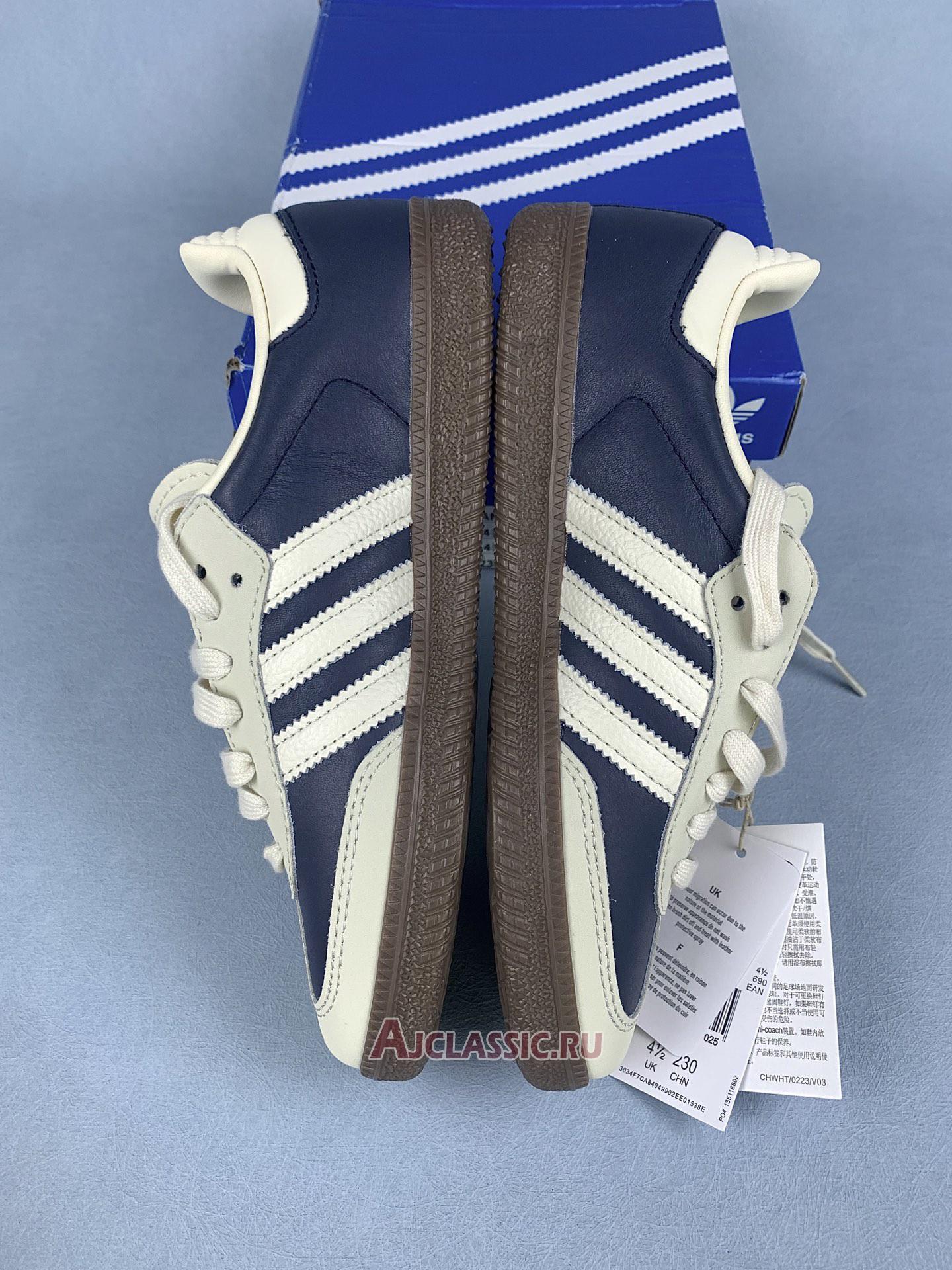New Adidas Samba OG "Night Indigo Crew White" IG1968 Shoes