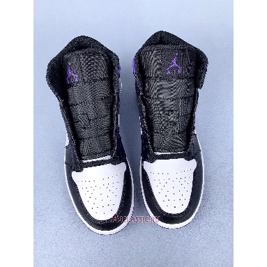Buy Air Jordan 1 Mid Dark Iris Purple 554724-095 Quality Reps Replicas Shoes