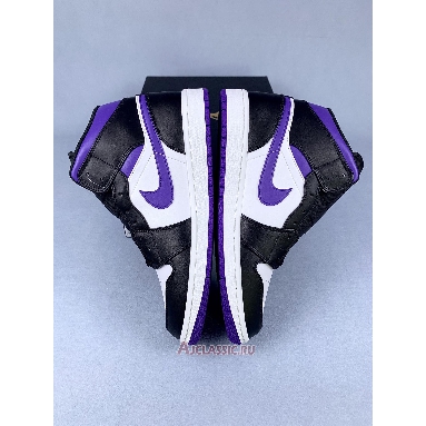 Buy Air Jordan 1 Mid Dark Iris Purple 554724-095 Quality Reps Replicas Shoes