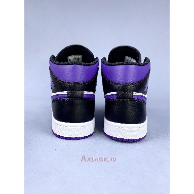 Buy Air Jordan 1 Mid Dark Iris Purple 554724-095 Quality Reps Replicas Shoes