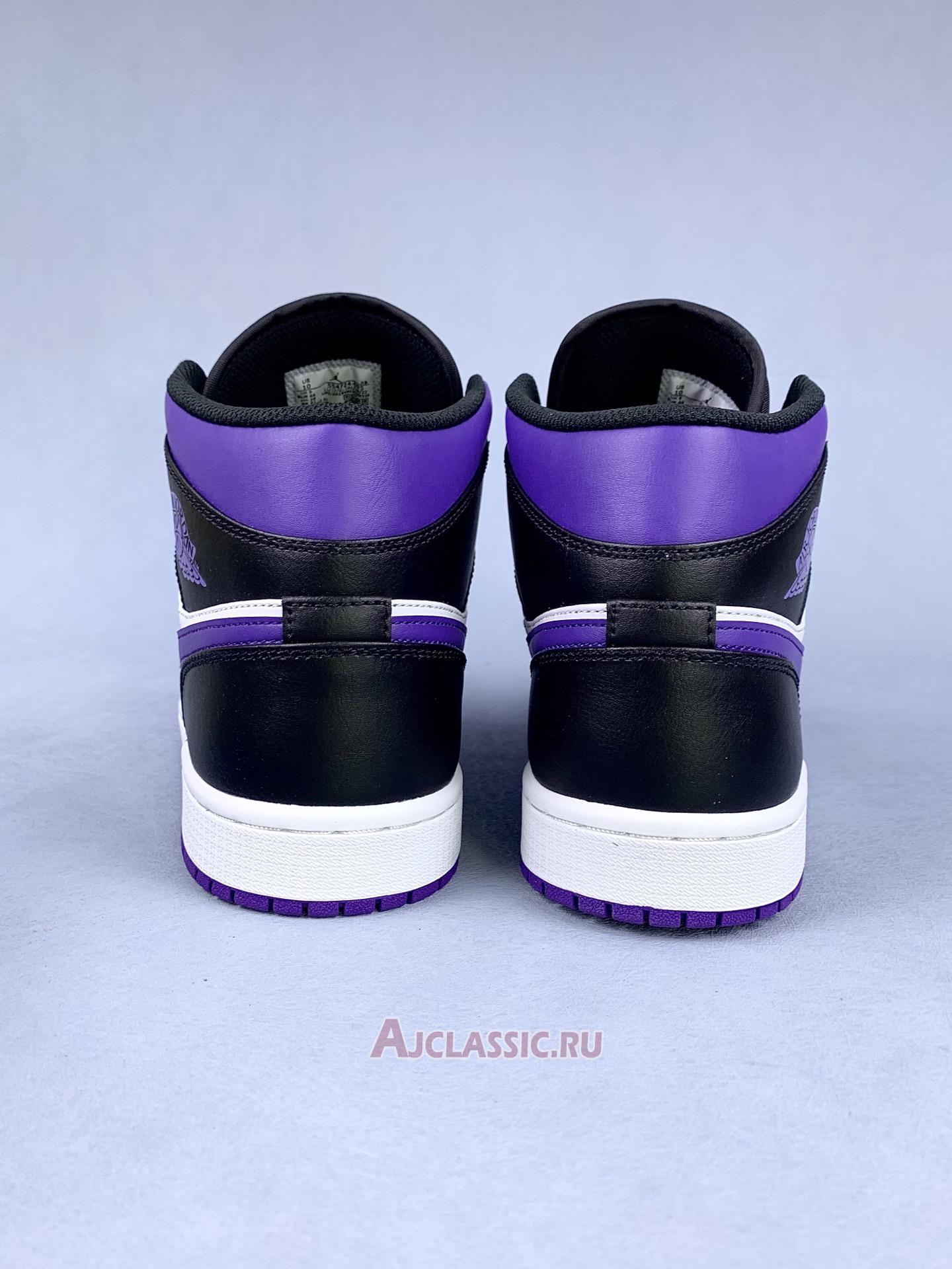 New Air Jordan 1 Mid "Dark Iris" 554724-095 Shoes