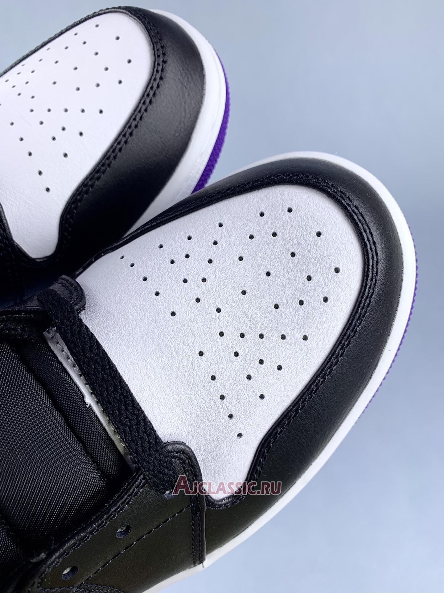 New Air Jordan 1 Mid "Dark Iris" 554724-095 Shoes