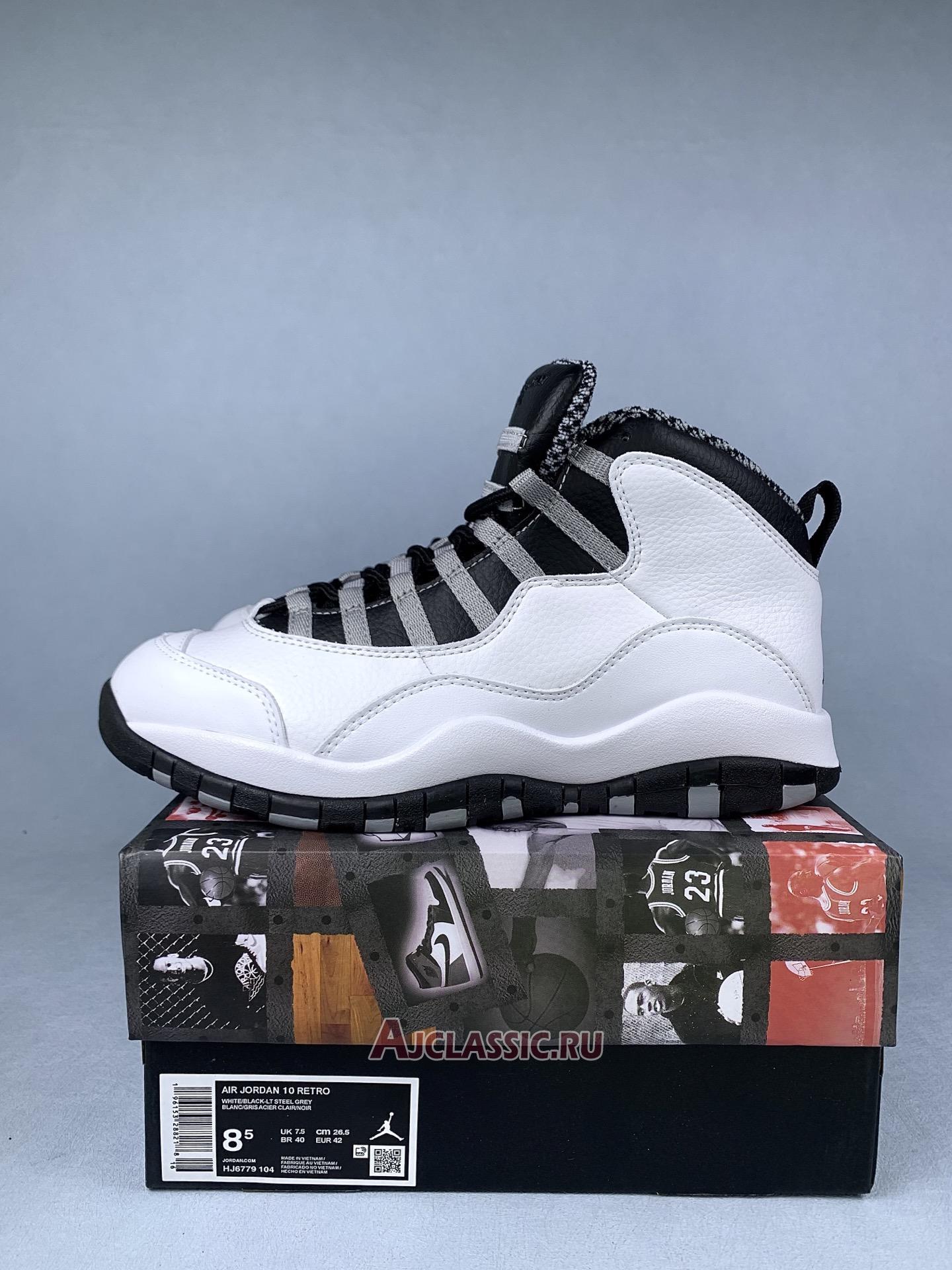 New Air Jordan 10 Retro "Steel" 2025 HJ6779-104 Shoes