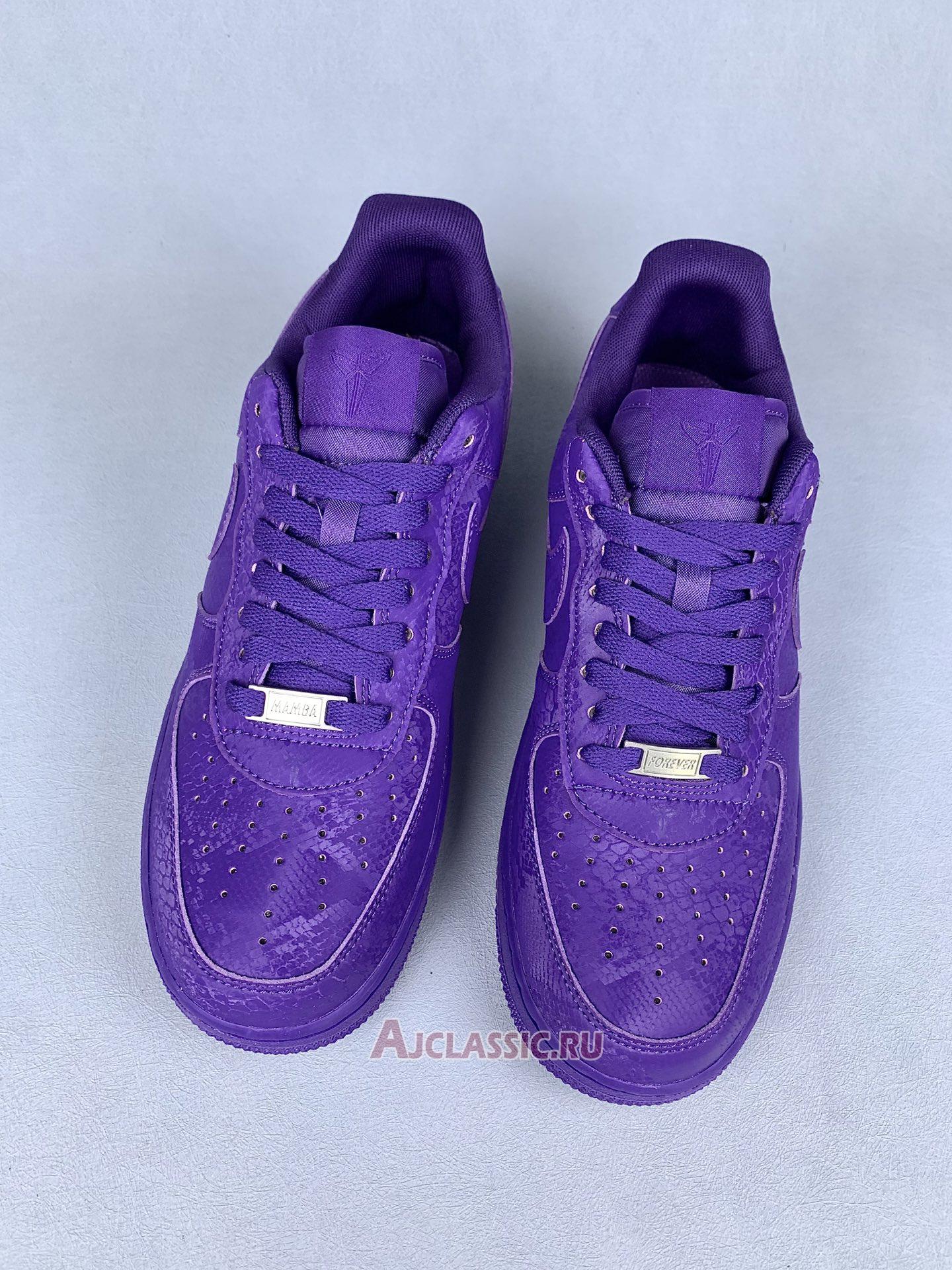 New Kobe Bryant x Nike Air Force 1 Low "Court Purple" IB0018-500 Shoes