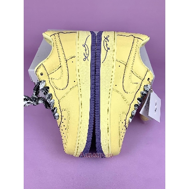 Buy Kobe Bryant x Nike Air Force 1 Low Protro Mamba Mentality Yellow HV9408-700 Quality Reps Replicas Shoes