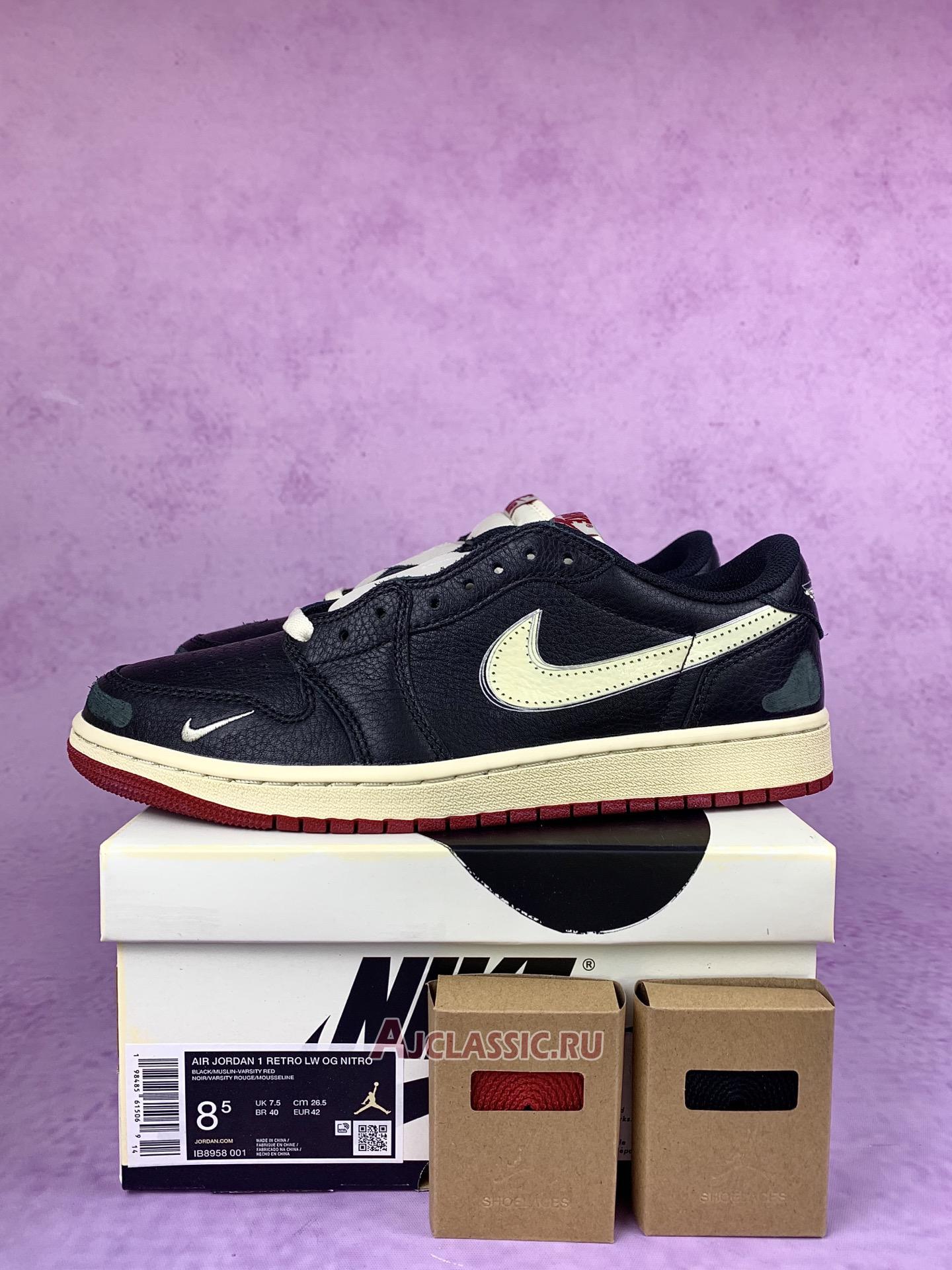 New Nigel Sylvester x Air Jordan 1 Low OG "Better With Time" IB8958-001 Shoes