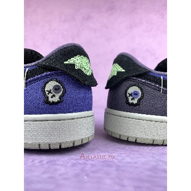 Buy Zion Williamson x Air Jordan 1 Retro Low OG Voodoo Alternate Blue IH2309-500 Quality Reps Replicas Shoes