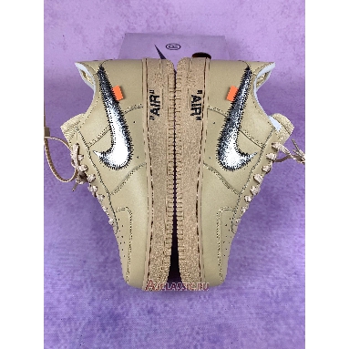 Buy Off-White x Nike Air Force 1 Low SP Sesame Brown FD6900-200 Quality Reps Replicas Shoes