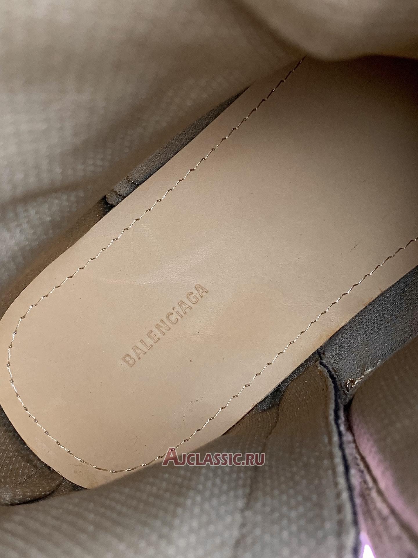 New Balenciaga Combat Strike Boot "Worn-Out - Beige" 694042W2H112020 Shoes