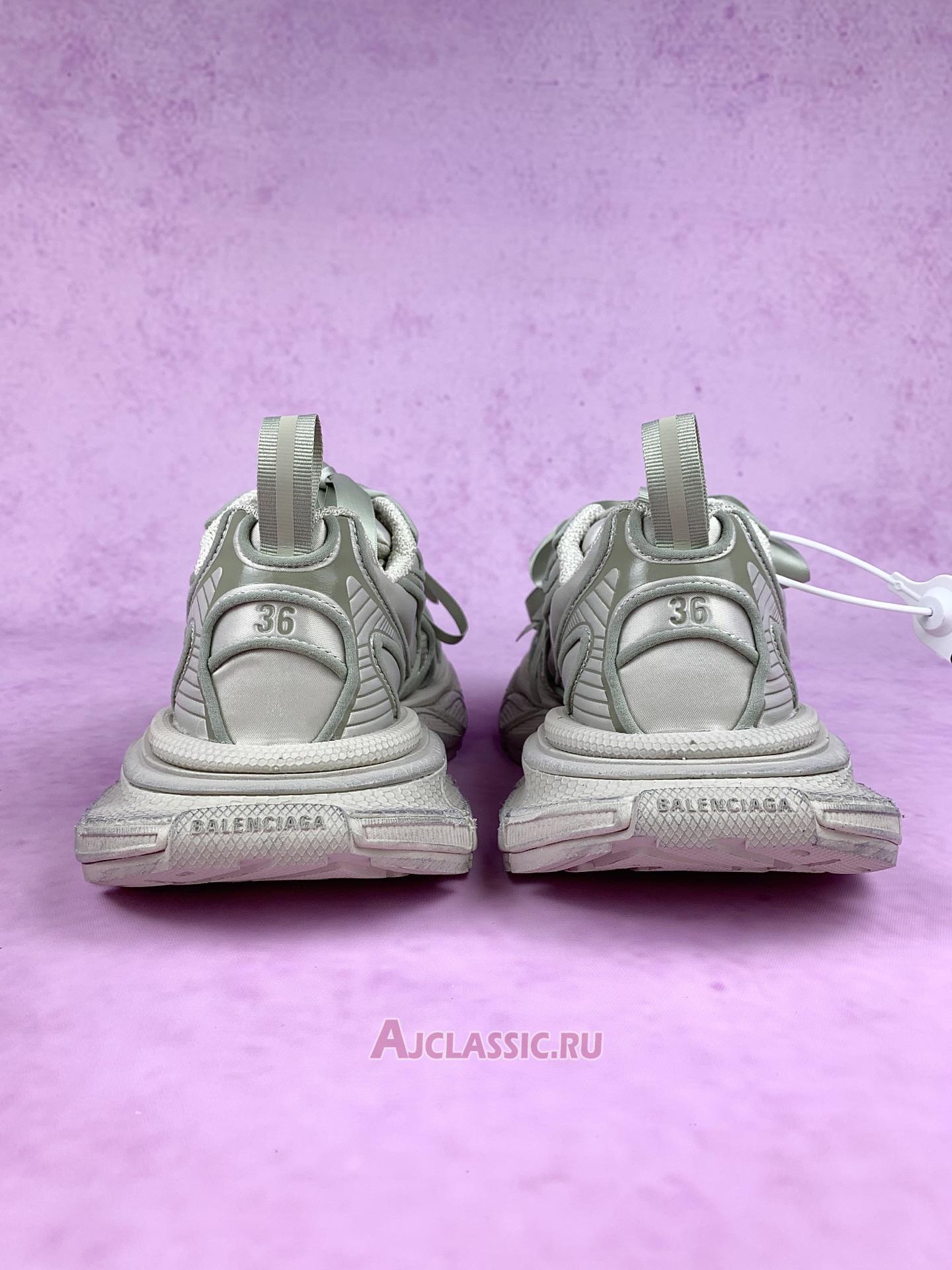 New Balenciaga 3XL Worn-Out 10 "Gray Bow" 734731 W3XSB 9200 Shoes