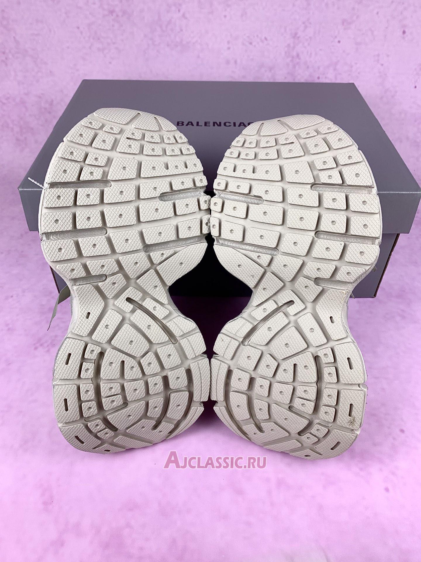 New Balenciaga 3XL Worn-Out 10 "Gray Bow" 734731 W3XSB 9200 Shoes