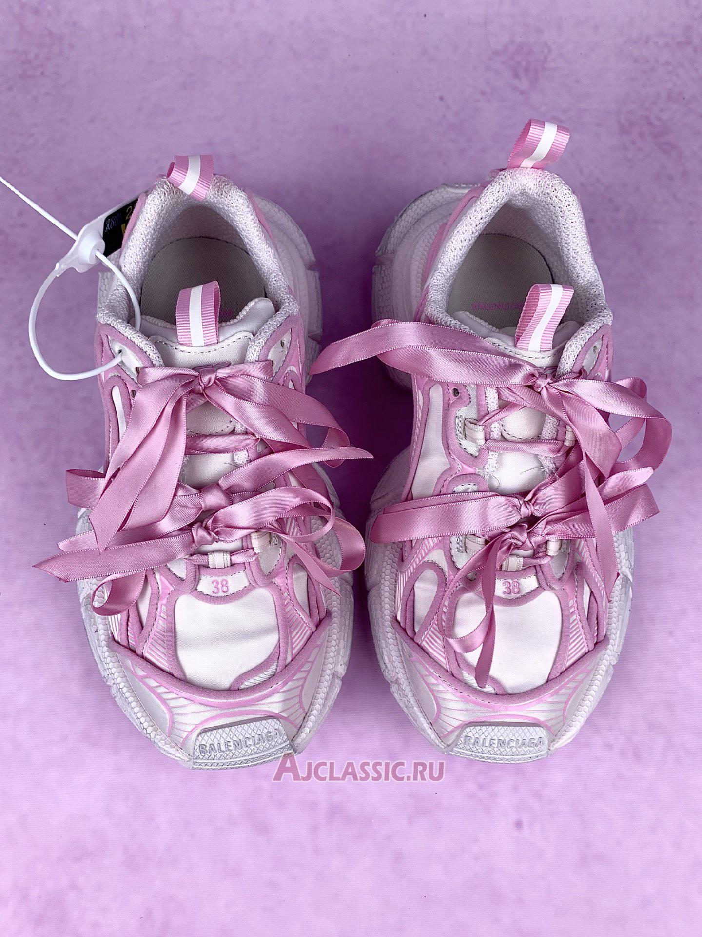 New Balenciaga 3XL Worn-Out 10 "Pink Bow" 734731 W3XSB 5000 Shoes