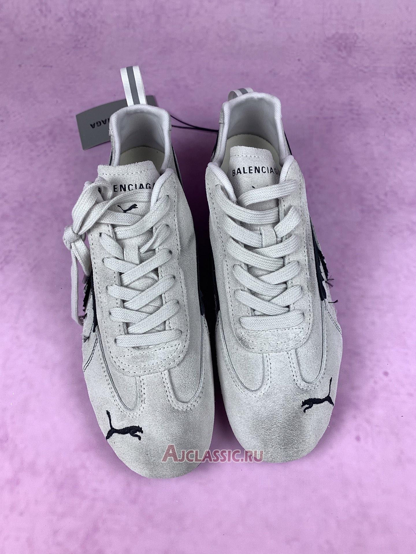 New Balenciaga x PUMA Speedcat Suede "White Black" 847146WSDSD9010 Shoes