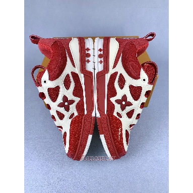Buy Louis Vuitton LV Skate Sneaker Red White Red 1AARS5 Quality Reps Replicas Shoes