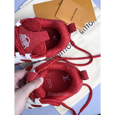 Buy Louis Vuitton LV Skate Sneaker Red White Red 1AARS5 Quality Reps Replicas Shoes