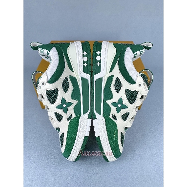 Buy Louis Vuitton LV Skate Sneaker Green White Green 1AC520-2 Quality Reps Replicas Shoes