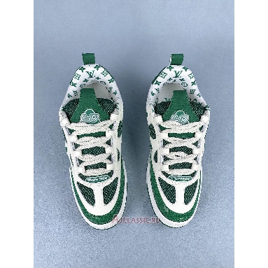 Buy Louis Vuitton LV Skate Sneaker Green White Green 1AC520-2 Quality Reps Replicas Shoes