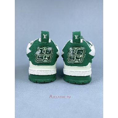 Buy Louis Vuitton LV Skate Sneaker Green White Green 1AC520-2 Quality Reps Replicas Shoes
